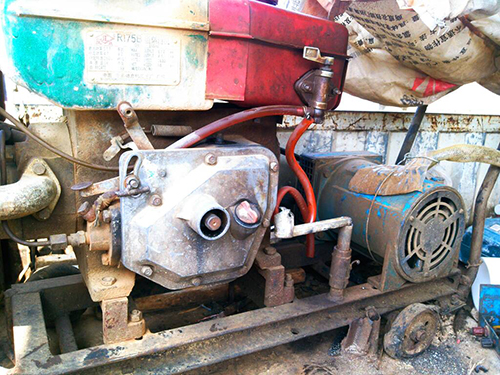 上蔡单杠柴油机发电机出租